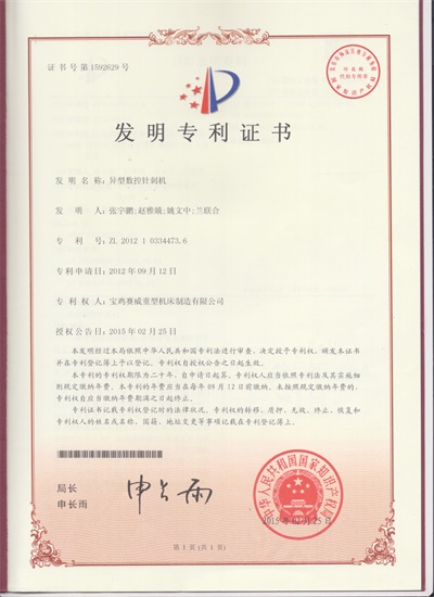 异型数控针刺机(图1)