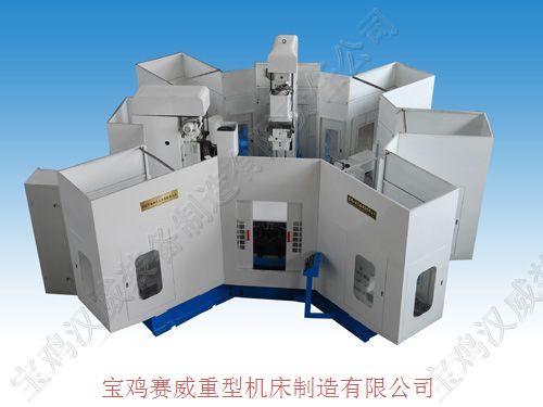 BU78转向节柱加工八工位组合机床(图1)